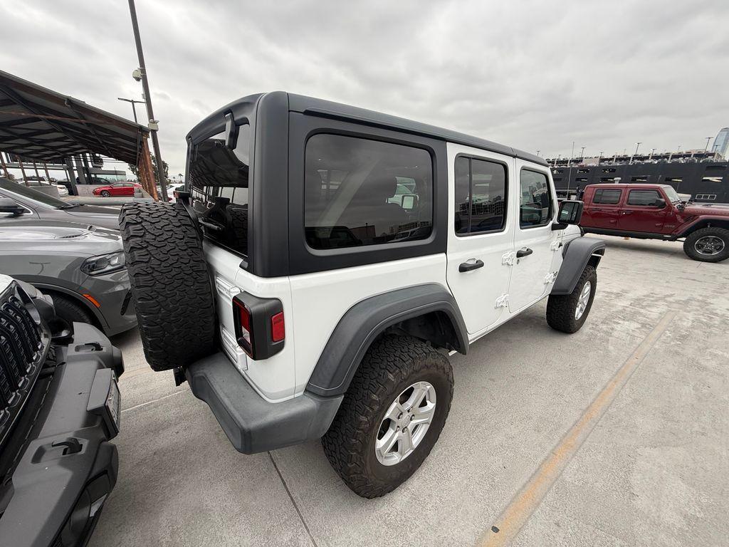 used 2020 Jeep Wrangler Unlimited car, priced at $20,004
