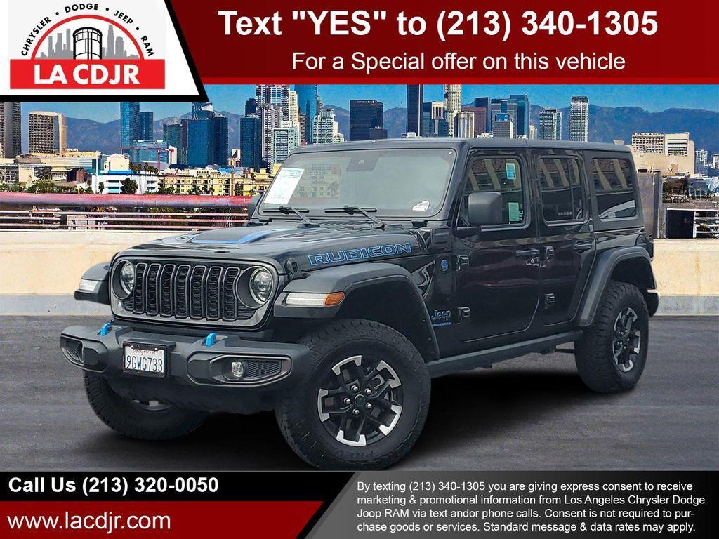 used 2024 Jeep Wrangler 4xe car, priced at $28,504