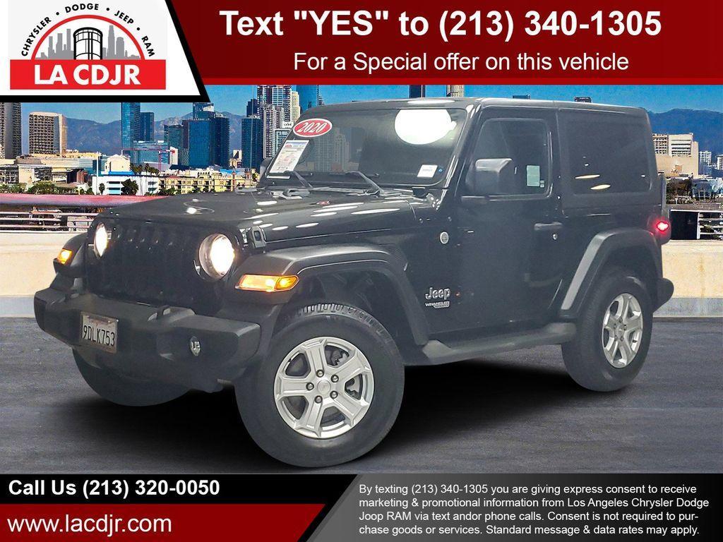 used 2020 Jeep Wrangler car, priced at $23,854