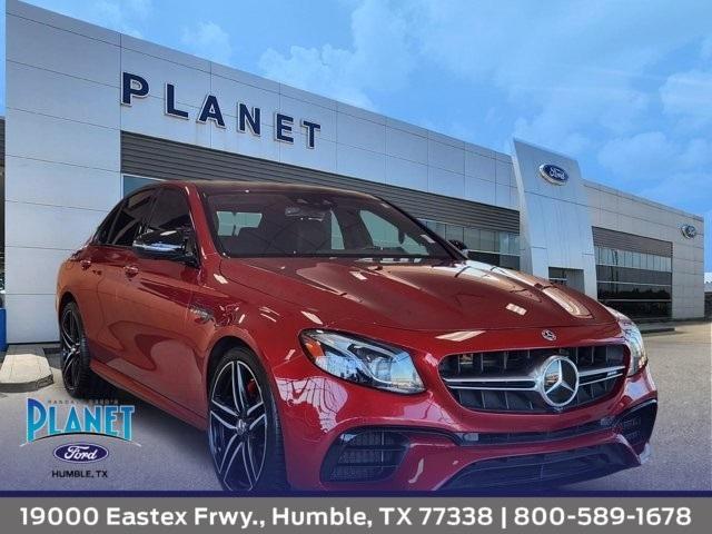 used 2018 Mercedes-Benz AMG E 63 car, priced at $54,439