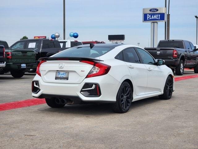 used 2020 Honda Civic Si car, priced at $21,701