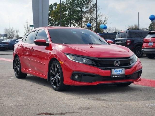 used 2019 Honda Civic car, priced at $18,642