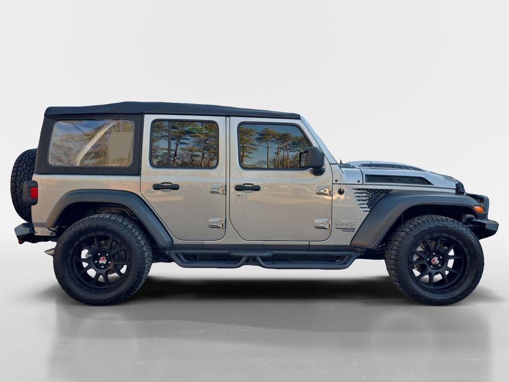 used 2020 Jeep Wrangler Unlimited car, priced at $31,776