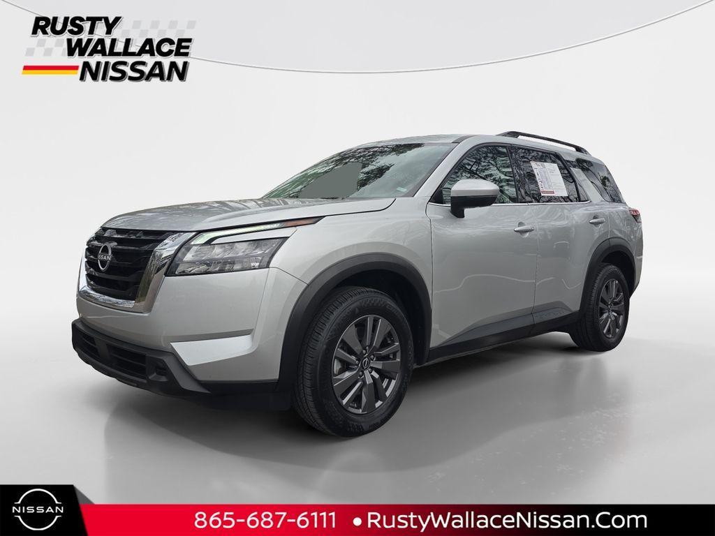 used 2025 Nissan Pathfinder car, priced at $31,299