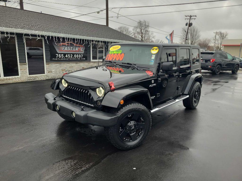 used 2009 Jeep Wrangler Unlimited car, priced at $10,900