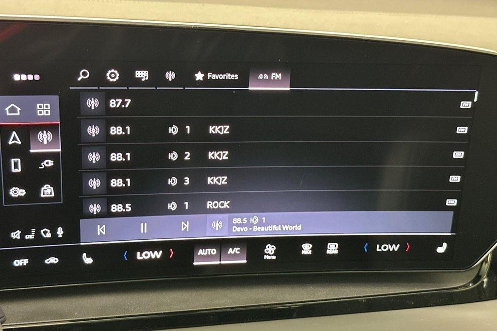 new 2025 Audi Q6 e-tron car, priced at $75,155