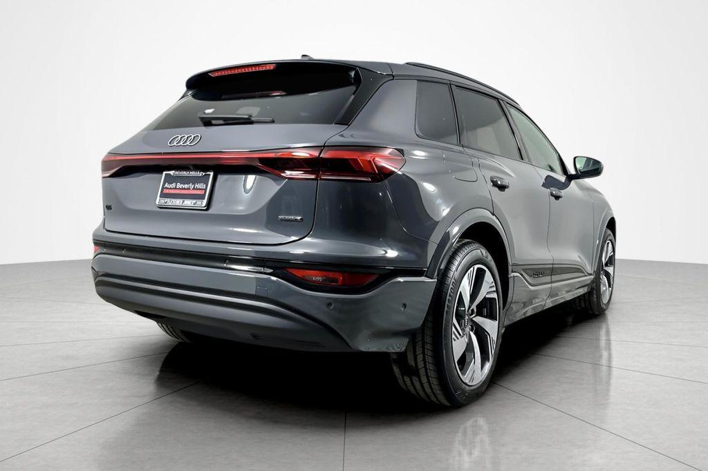 new 2025 Audi Q6 e-tron car, priced at $75,155