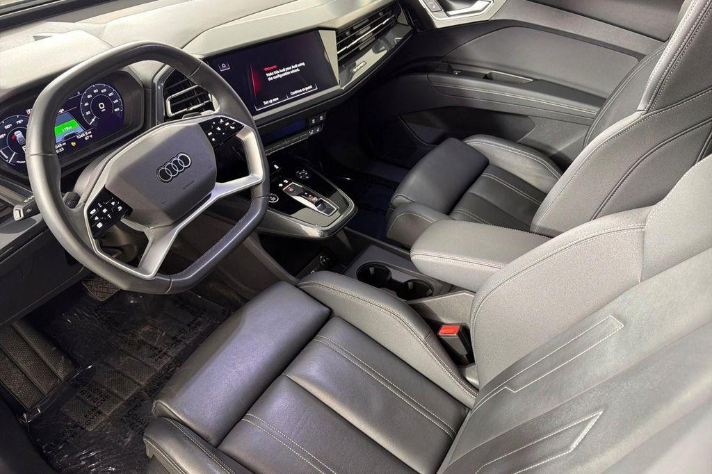 used 2024 Audi Q4 e-tron car, priced at $32,283