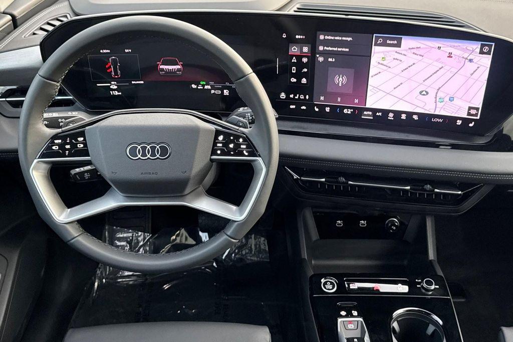 new 2025 Audi Q6 e-tron car, priced at $75,155
