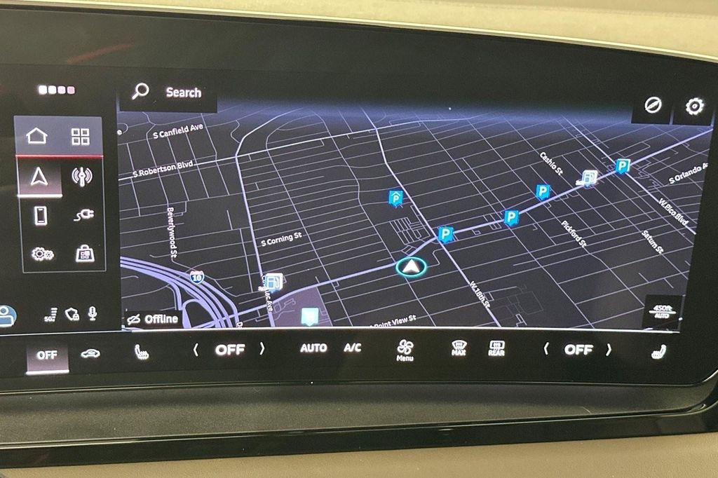 used 2025 Audi Q6 e-tron car, priced at $52,994