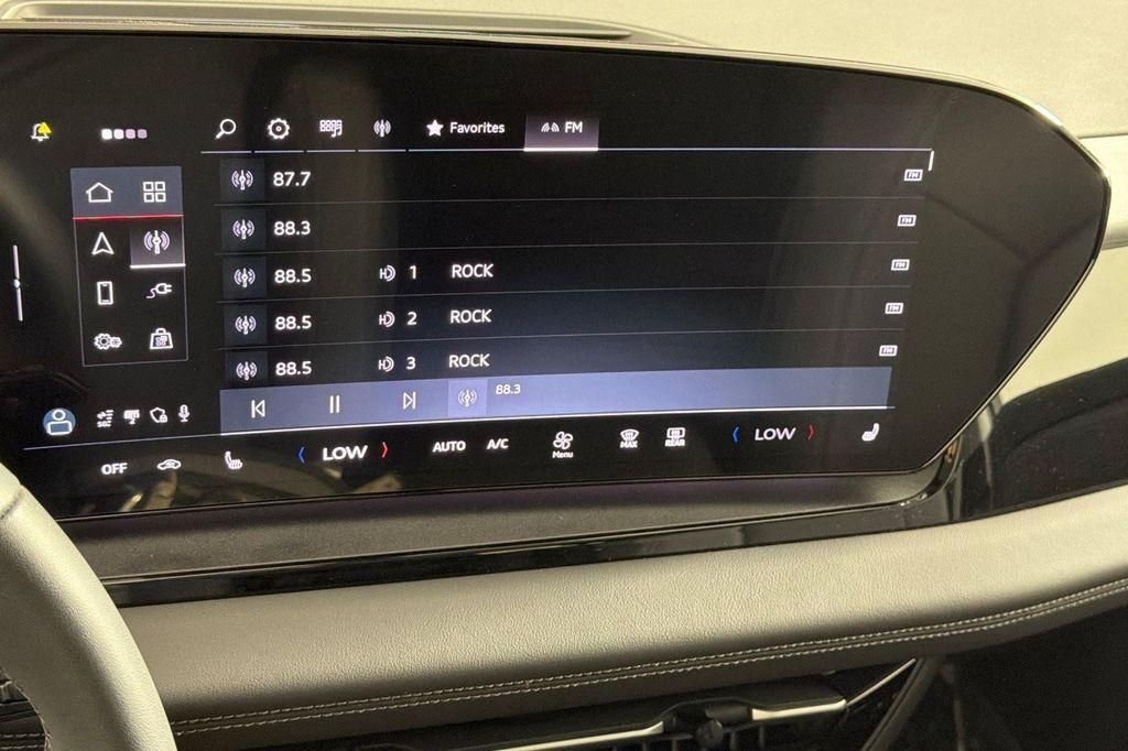 used 2025 Audi Q6 e-tron car, priced at $59,941