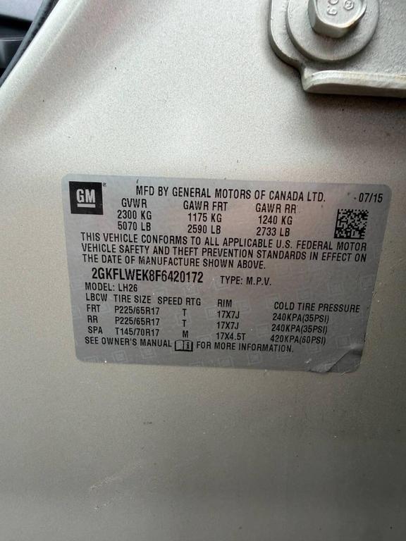used 2015 GMC Terrain car, priced at $6,500