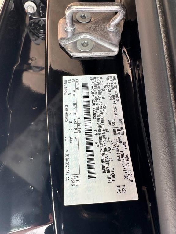 used 2018 Ford Escape car, priced at $7,500