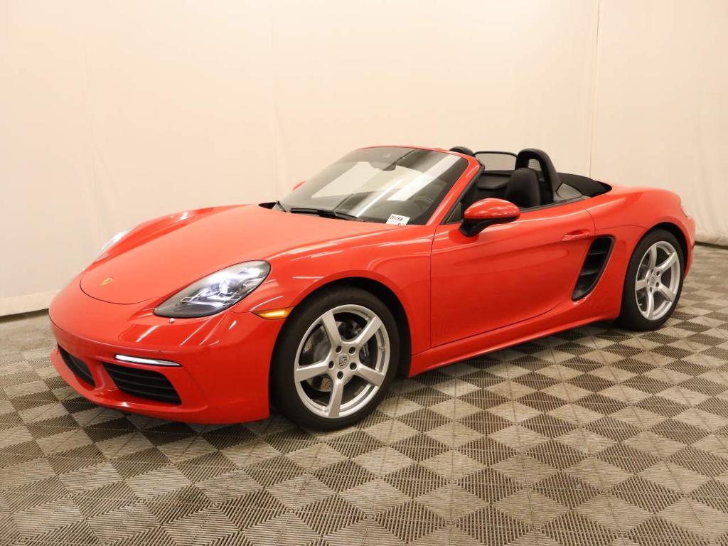 used 2022 Porsche 718 Boxster car, priced at $69,995