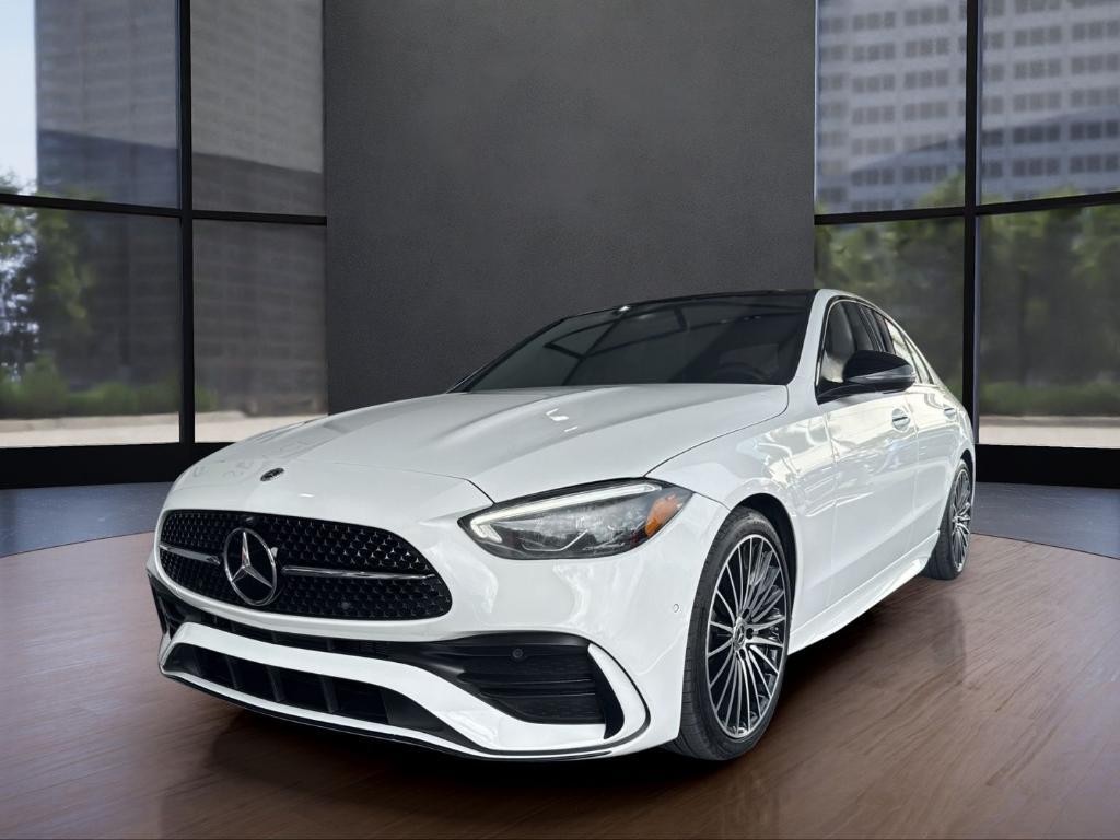 used 2024 Mercedes-Benz C-Class car, priced at $32,900