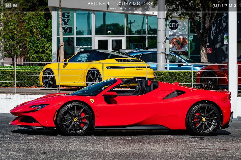 used 2022 Ferrari SF90 Spider car, priced at $571,374