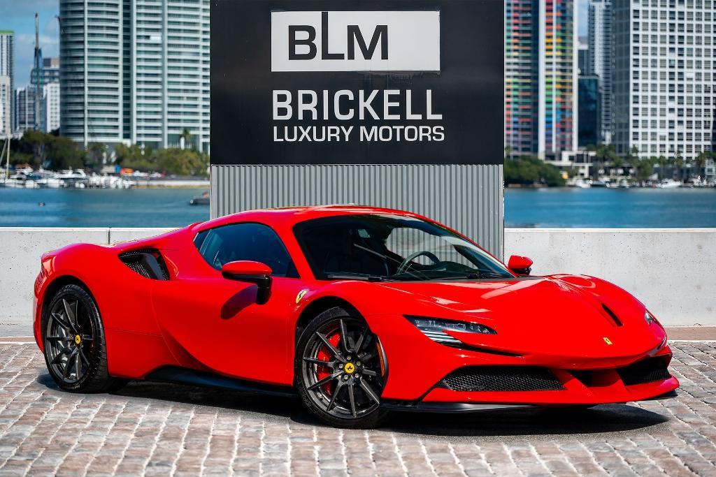 used 2022 Ferrari SF90 Spider car, priced at $571,374