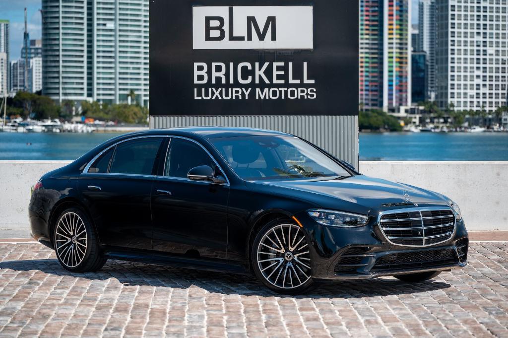 used 2022 Mercedes-Benz S-Class car, priced at $80,000