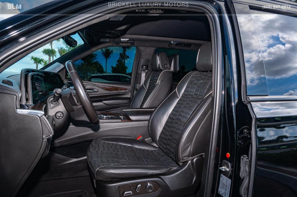 used 2022 Cadillac Escalade ESV car, priced at $62,000