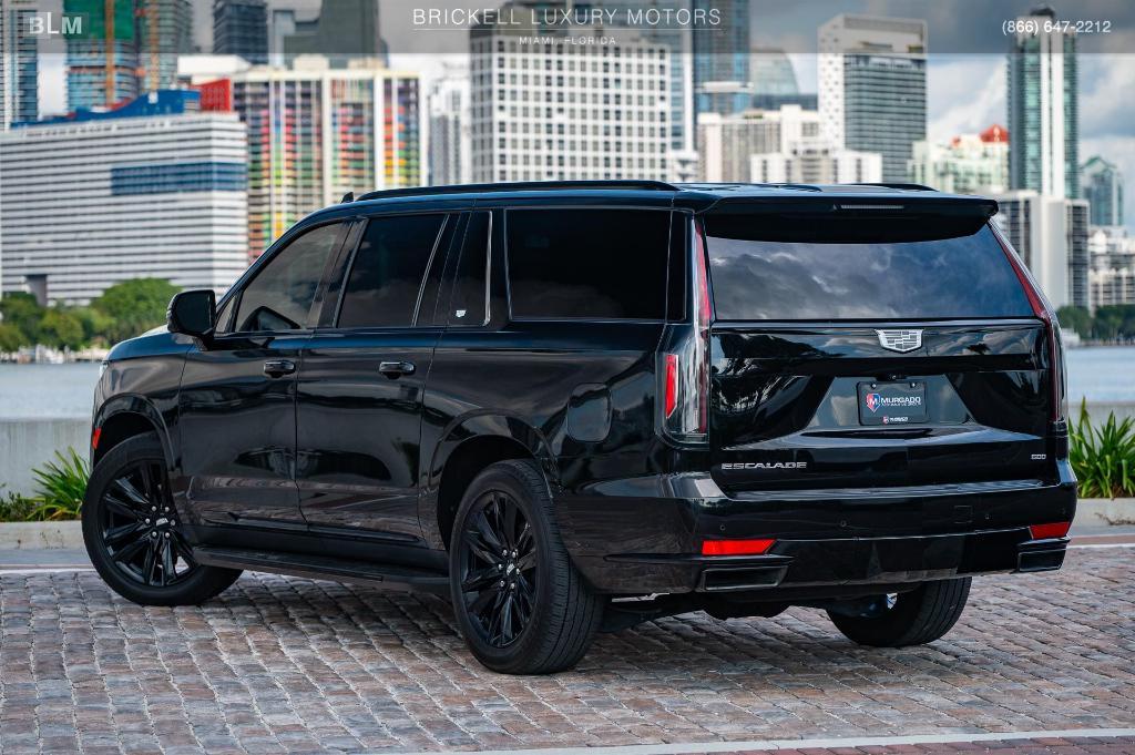 used 2022 Cadillac Escalade ESV car, priced at $62,000
