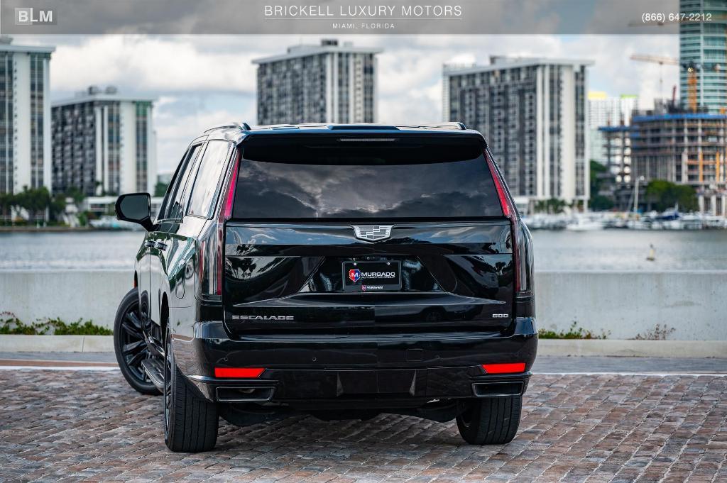 used 2022 Cadillac Escalade ESV car, priced at $62,000