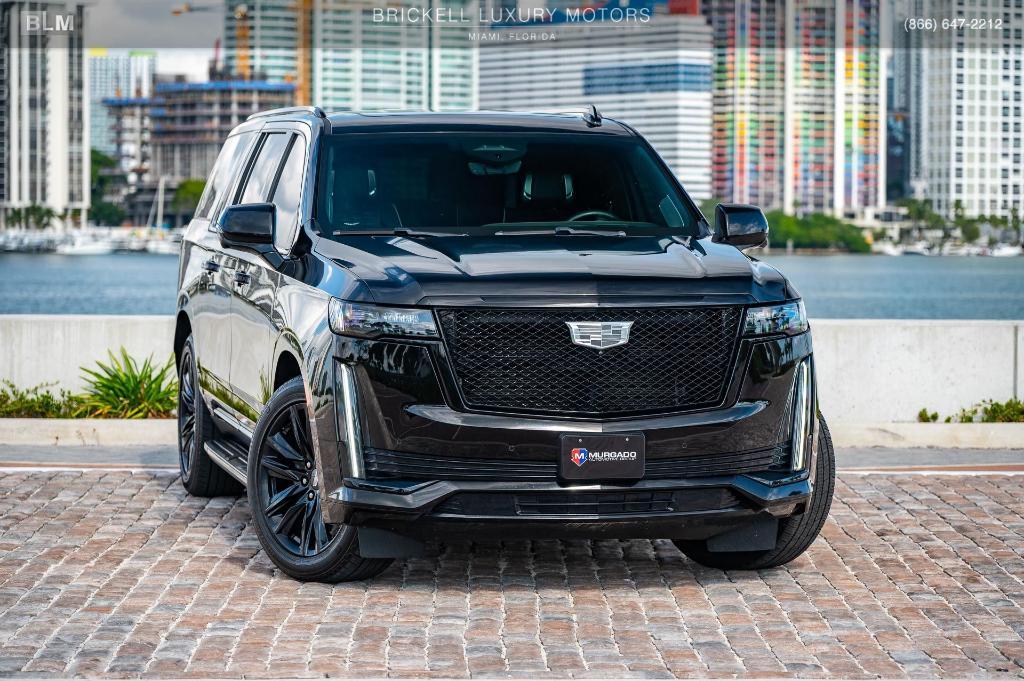 used 2022 Cadillac Escalade ESV car, priced at $62,000