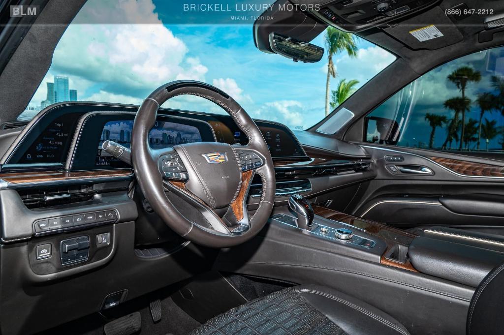 used 2022 Cadillac Escalade ESV car, priced at $62,000