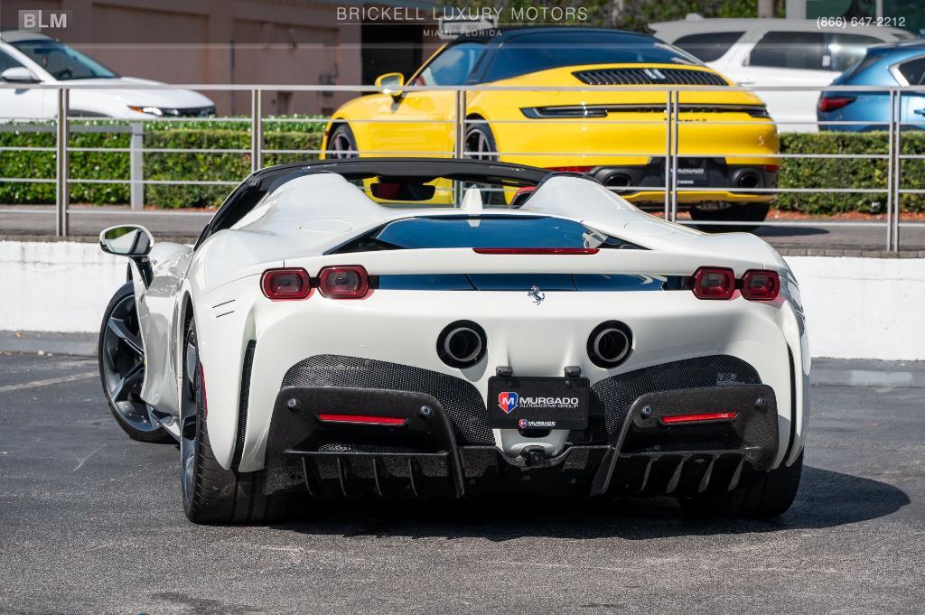 used 2022 Ferrari SF90 Spider car, priced at $571,541