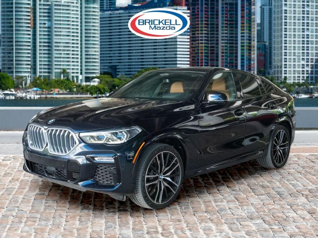 used 2021 BMW X6 car, priced at $32,000