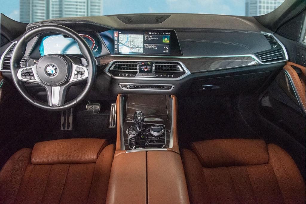 used 2021 BMW X6 car, priced at $32,000