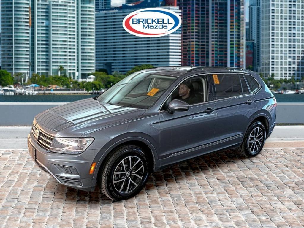 used 2021 Volkswagen Tiguan car, priced at $11,500