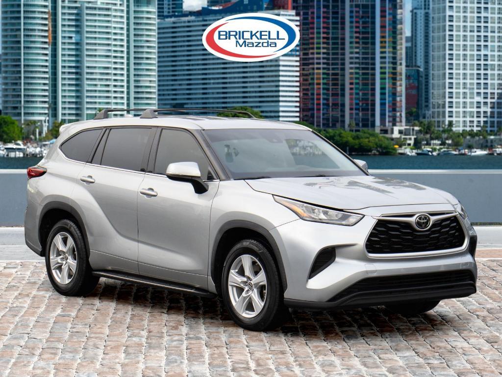 used 2020 Toyota Highlander car, priced at $21,500