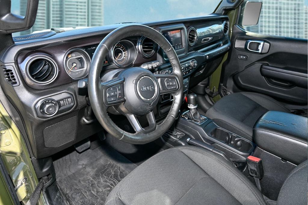 used 2021 Jeep Wrangler Unlimited car, priced at $23,000