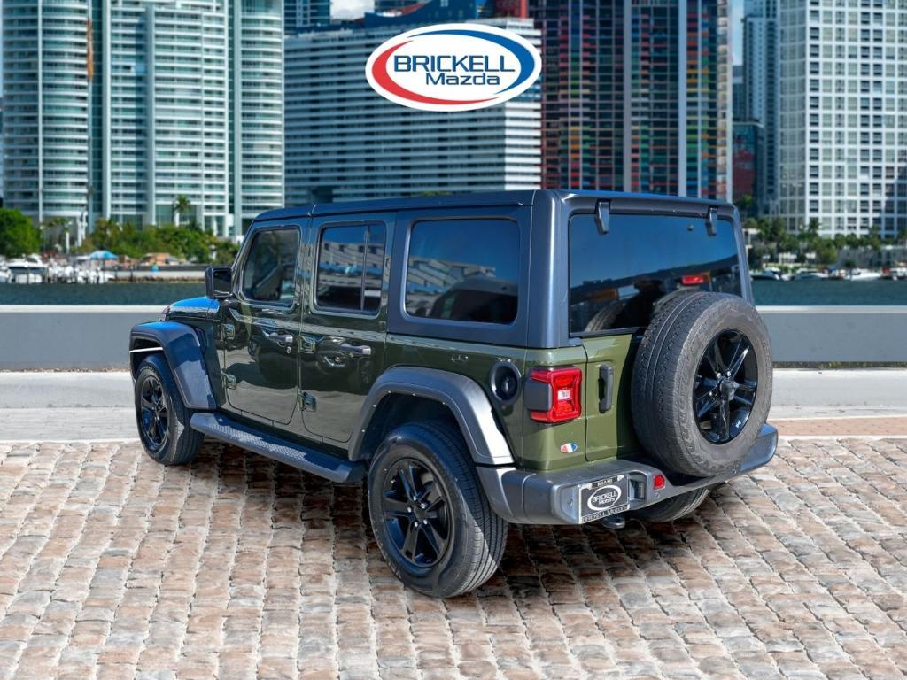 used 2021 Jeep Wrangler Unlimited car, priced at $23,000