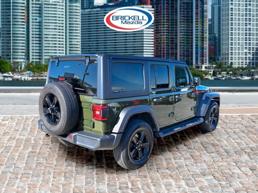 used 2021 Jeep Wrangler Unlimited car, priced at $23,000
