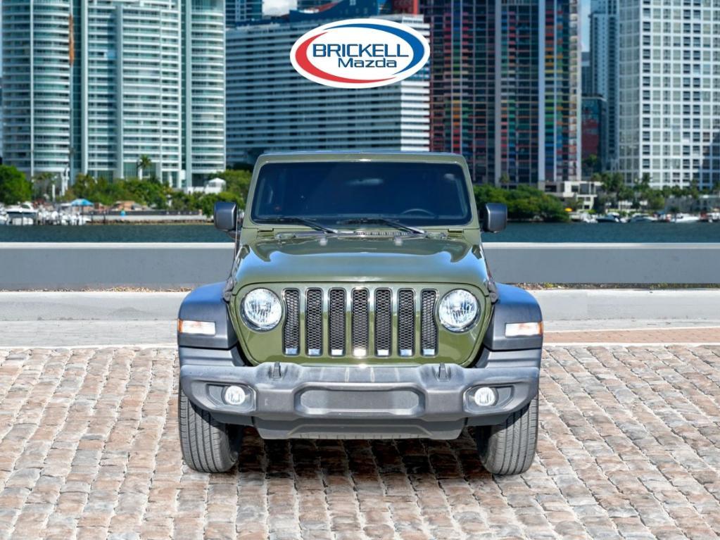 used 2021 Jeep Wrangler Unlimited car, priced at $23,000