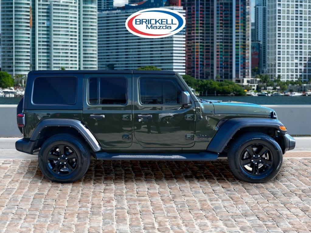 used 2021 Jeep Wrangler Unlimited car, priced at $23,000