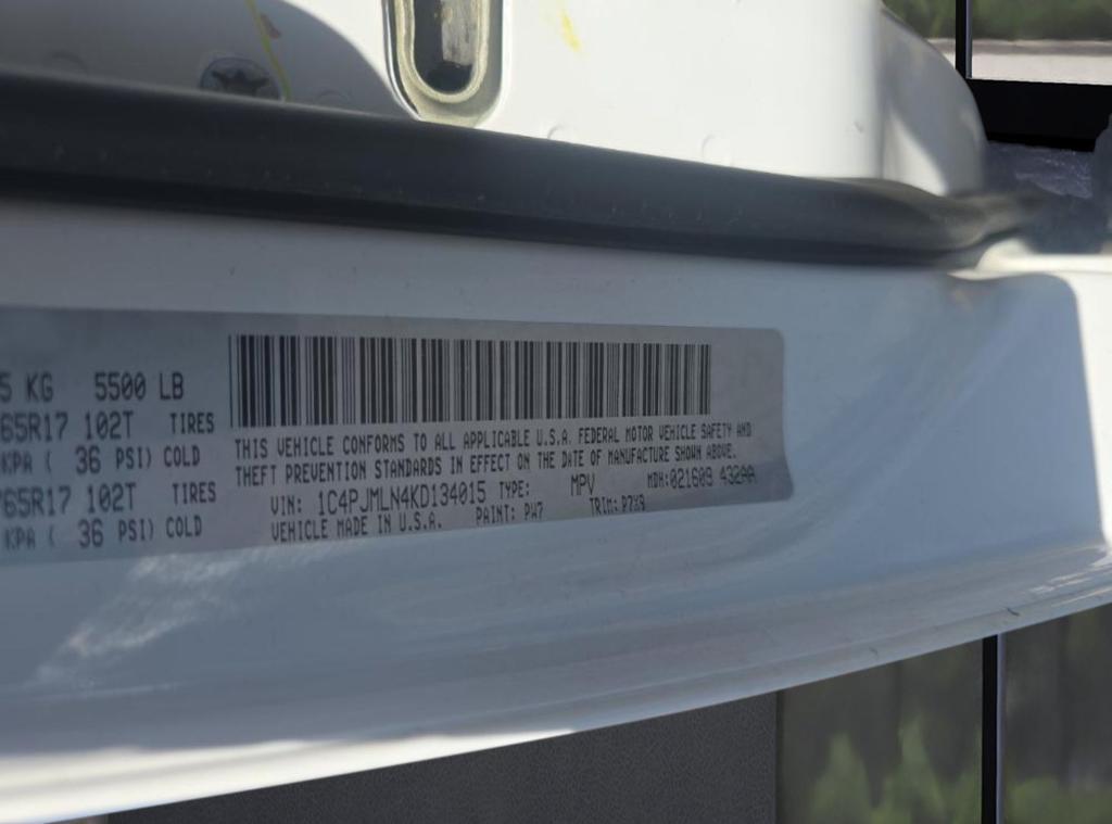 used 2019 Jeep Cherokee car, priced at $11,256