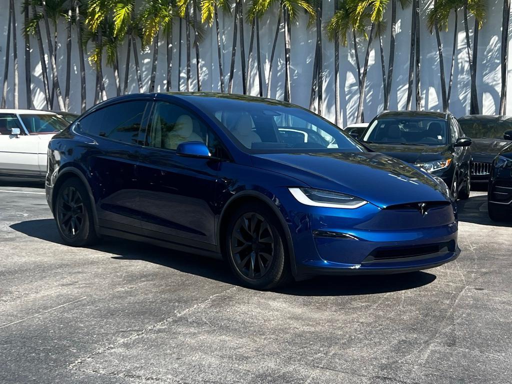 used 2022 Tesla Model X car, priced at $54,587