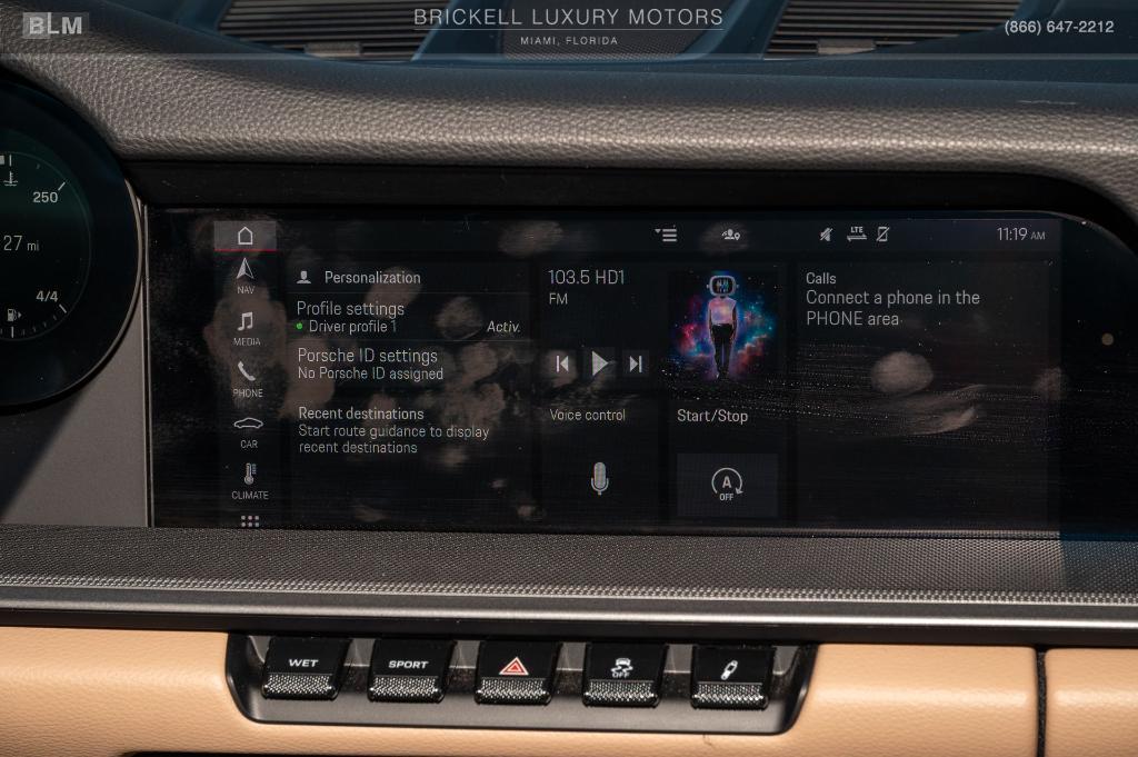 used 2020 Porsche 911 car, priced at $107,500