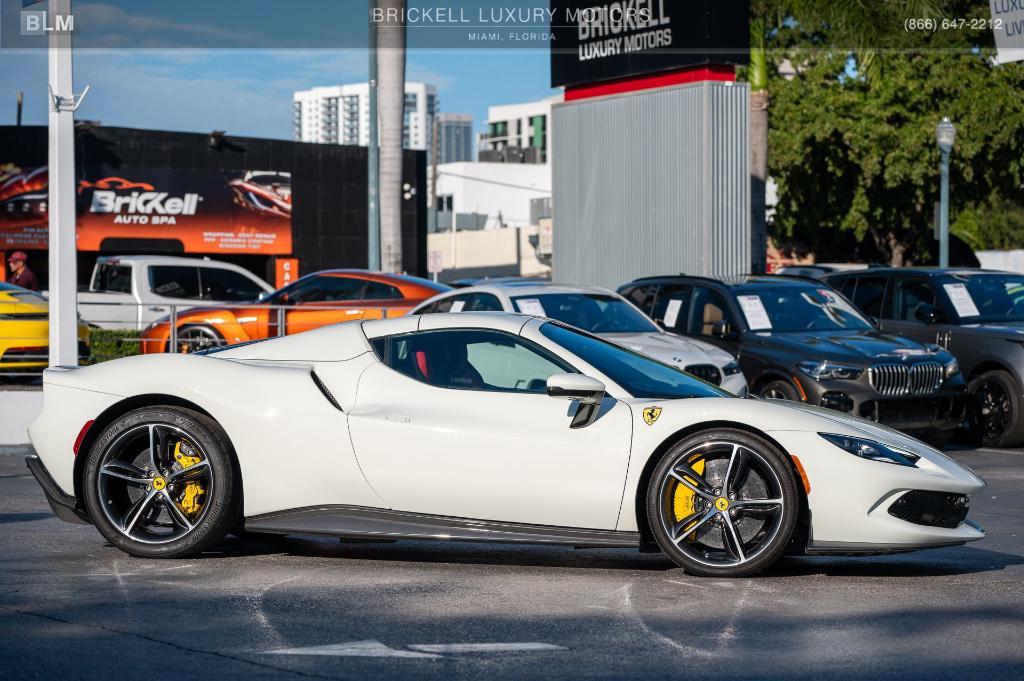 used 2023 Ferrari 296 GTS car, priced at $374,352