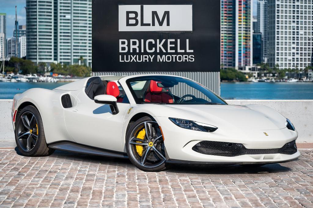 used 2023 Ferrari 296 GTS car, priced at $374,352