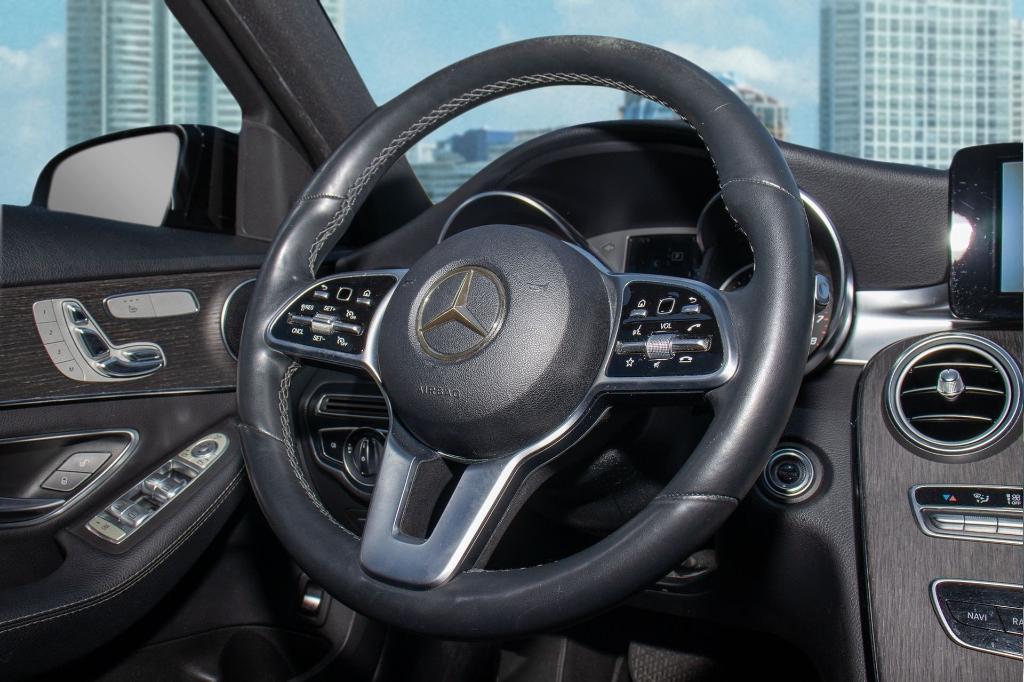 used 2019 Mercedes-Benz C-Class car, priced at $13,000