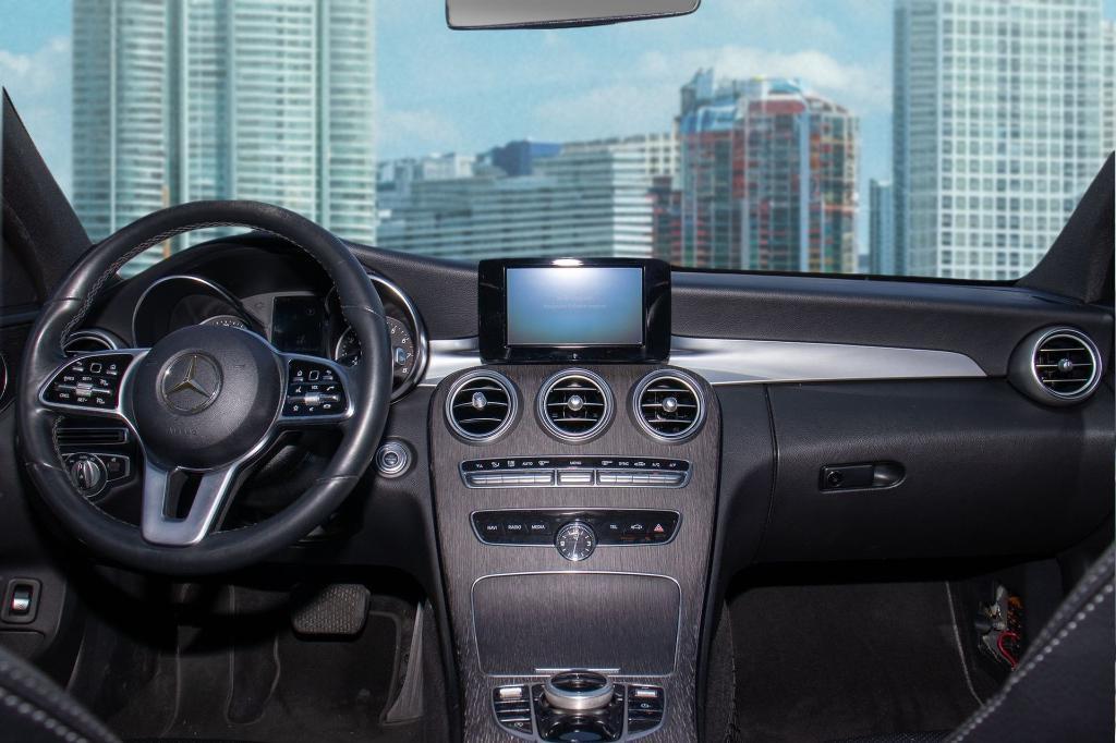 used 2019 Mercedes-Benz C-Class car, priced at $13,000