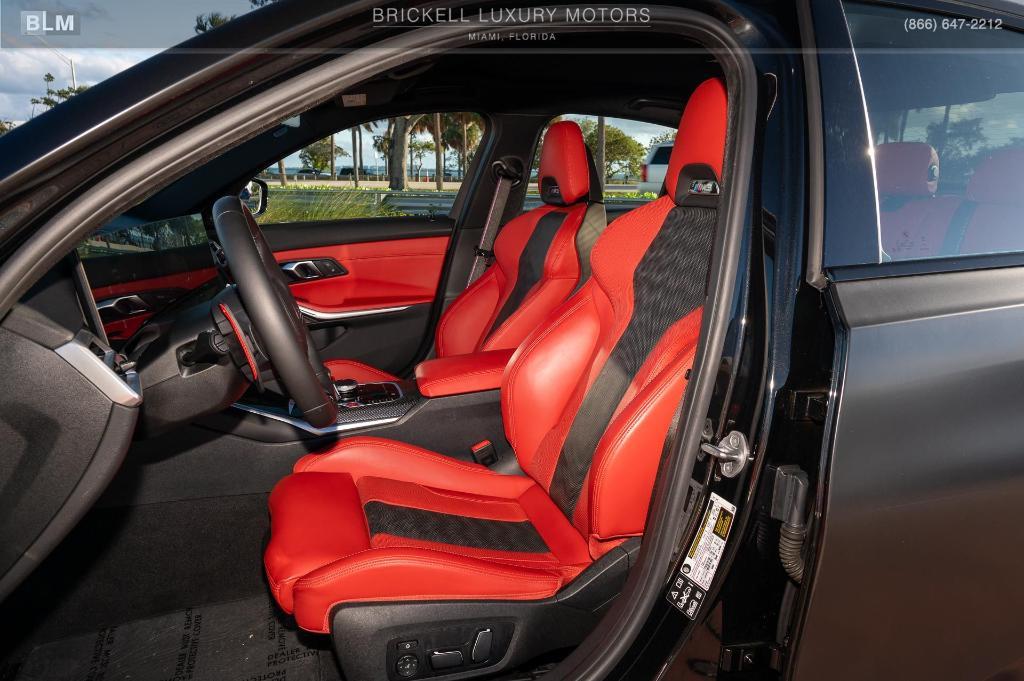used 2025 BMW M3 car, priced at $89,000