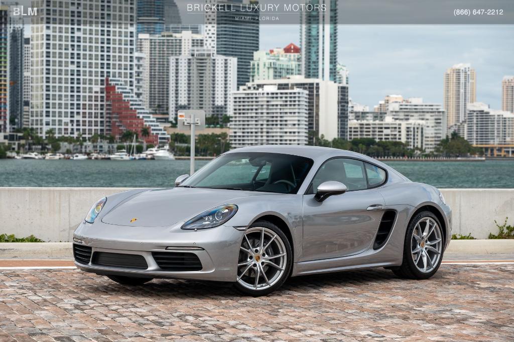 used 2024 Porsche 718 Cayman car, priced at $77,436