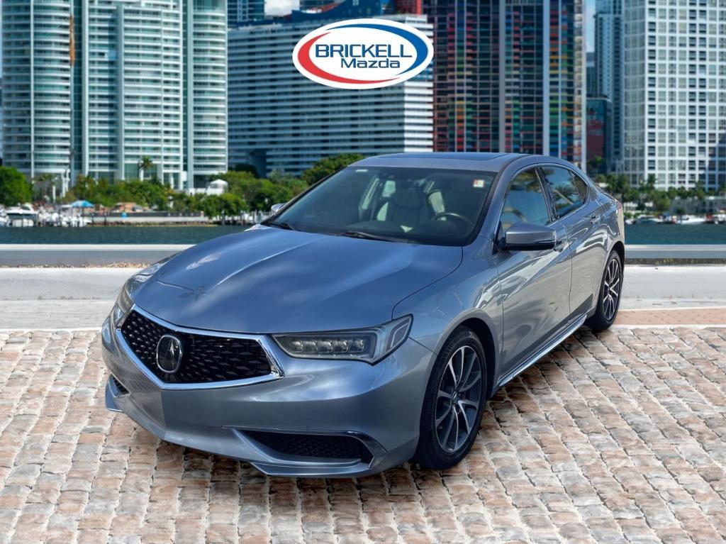 used 2018 Acura TLX car, priced at $22,000