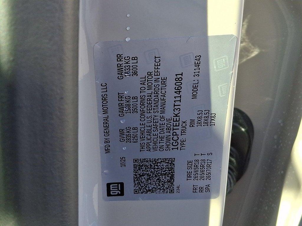 new 2026 Chevrolet Colorado car, priced at $58,928