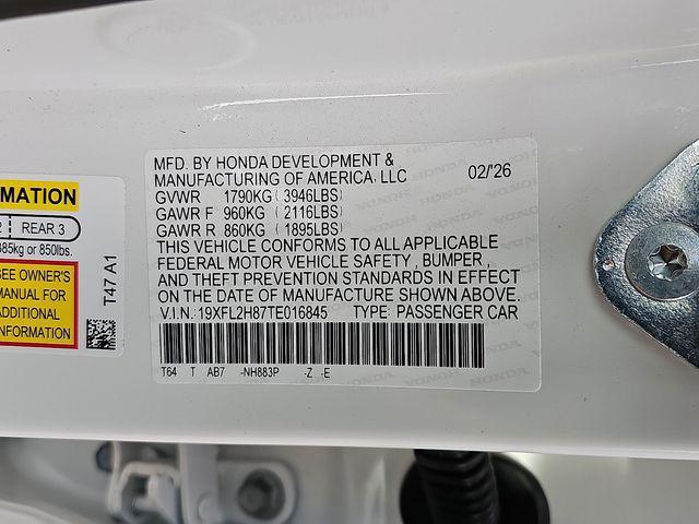 new 2026 Honda Civic car, priced at $29,545