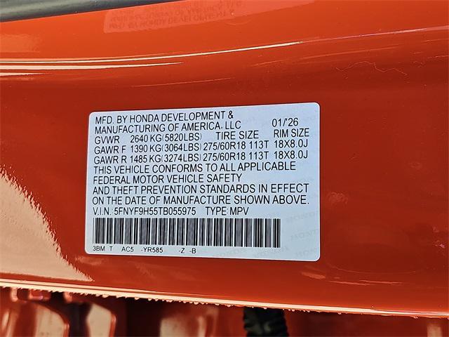 new 2026 Honda Passport car, priced at $50,600